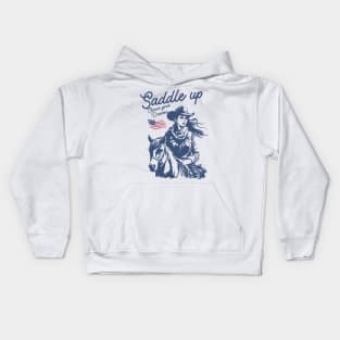 Saddle Up & Chase Your Dreams Kids Hoodie